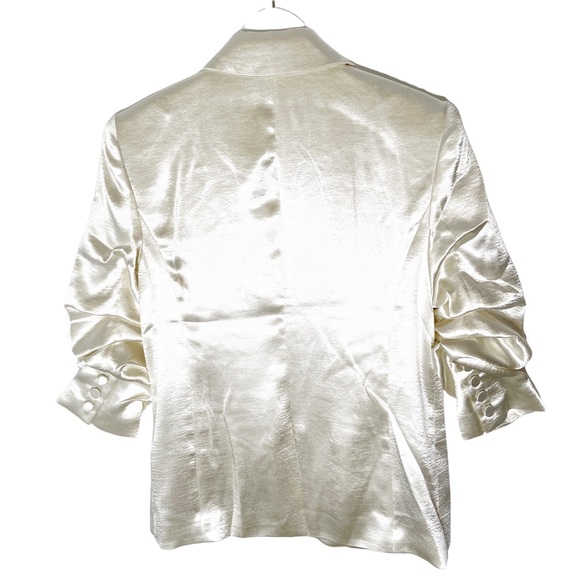 COPY - NWT Cinq a Sept Kylie Blazer in Ivory Size 4 - Picture 4 of 5